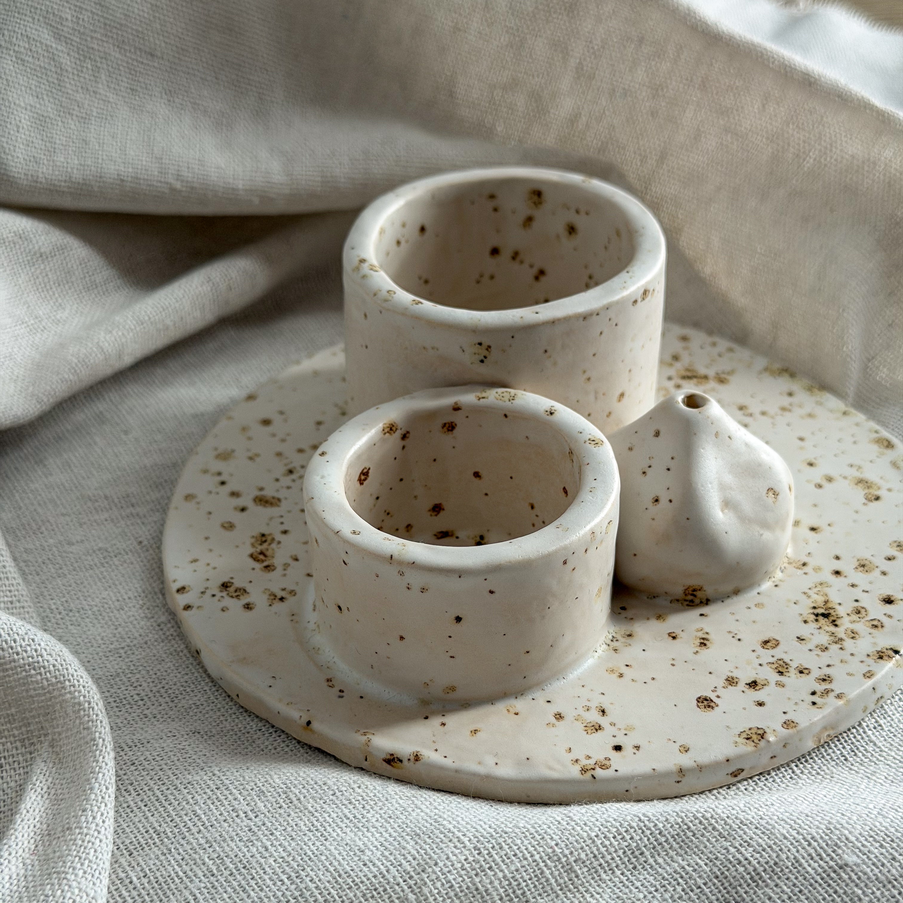 Ceramiczna Podstawka do kadzideł „3w1”